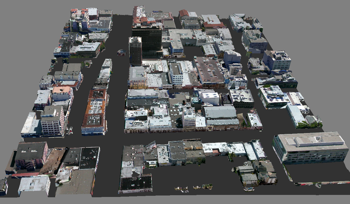 Frueh and Zakhor 3D city model